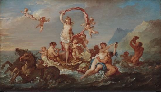 Charles-Joseph Natoire Le Triomphe d'Amphitrite.